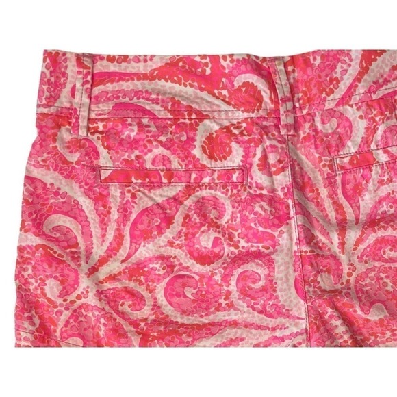 Lilly Pulitzer The Walsh Shorts Pink Swirl Size 0 - Picture 5 of 8